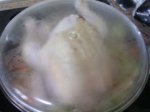 Курица жареная в кастрюле