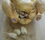 Жареная курица с сорока зубчиками чеснока