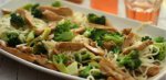 Макароны с брокколи и курицей  (Азиатский рецепт)