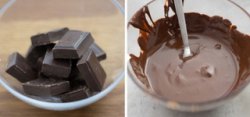 Как сделать из шоколадные чаши для десерта