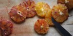 Салат с креветками и апельсинами