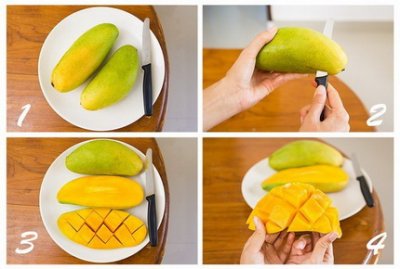 Как выбрать манго и почистить манго