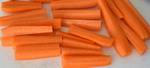 Хрустящие палочки жареной моркови
