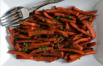 Хрустящие палочки жареной моркови