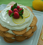 Лимонно-творожный торт без выпечки -самый легкий рецепт торта в мире (видео)